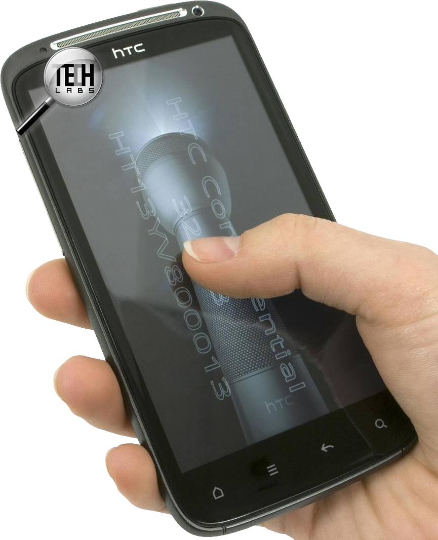 Smartphone In Hand PNG Image
