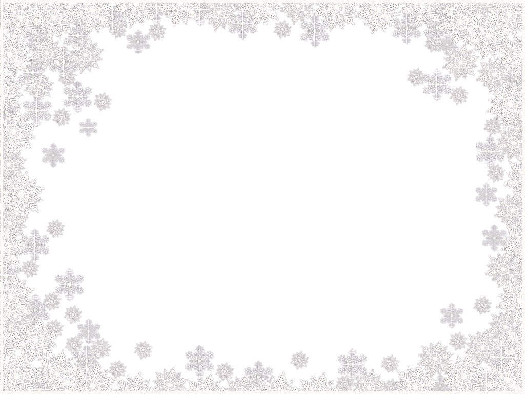 Snowflake Frame Icy PNG Image