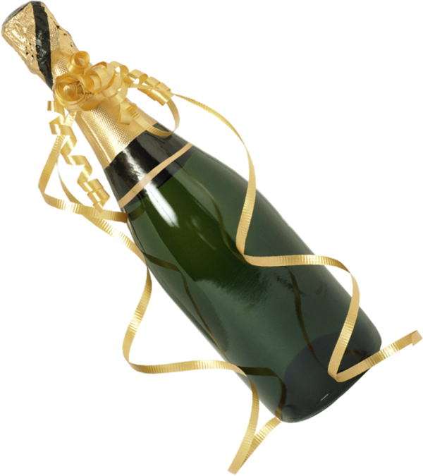 Download Sparkling Wine From A Bottle Png Image For Free