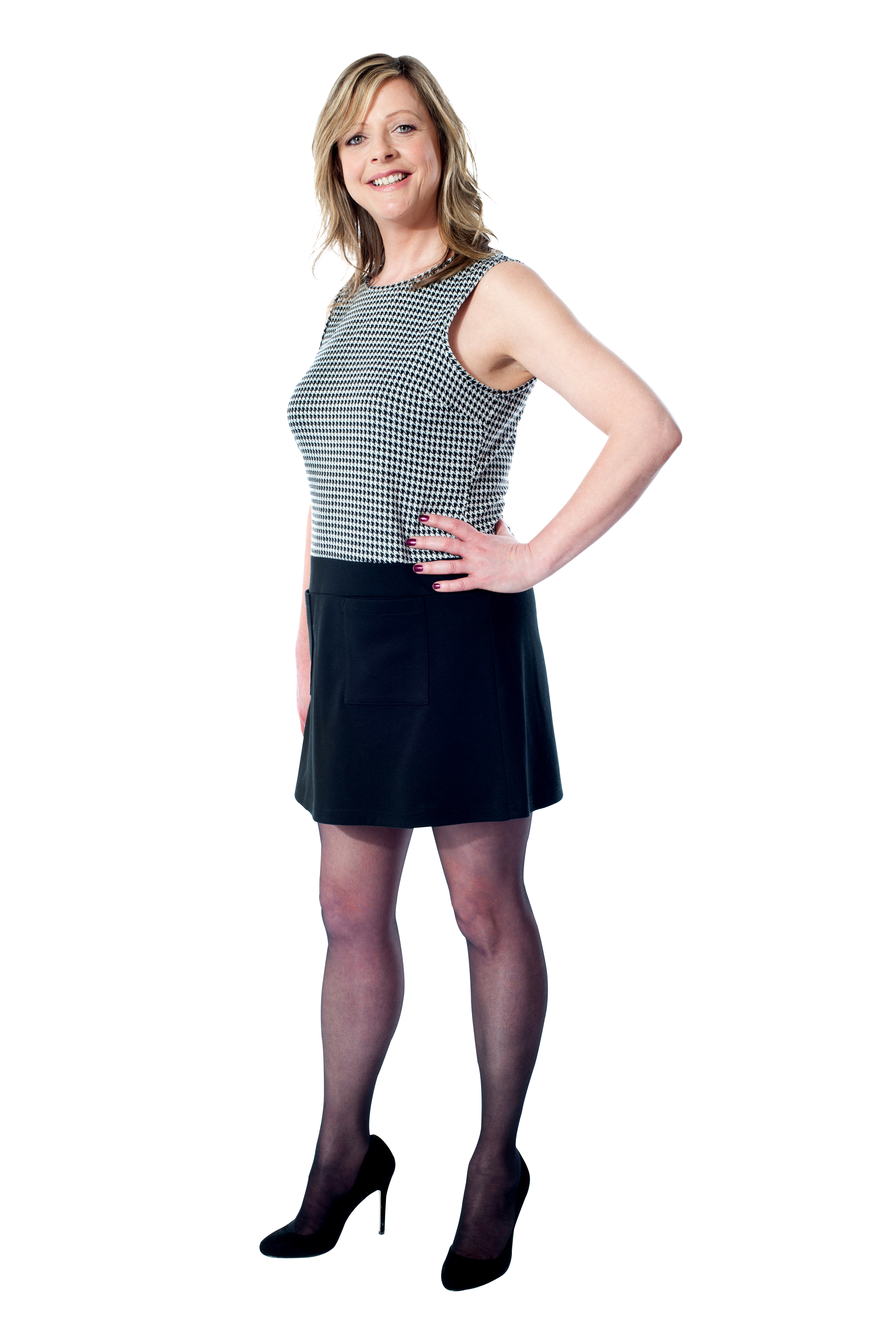 Download Standing Women PNG Image for Free