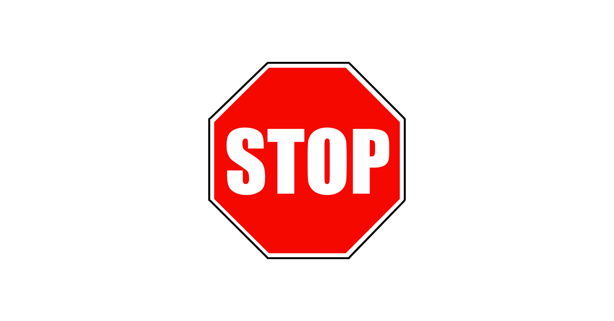 Download Stop Sign PNG Image for Free