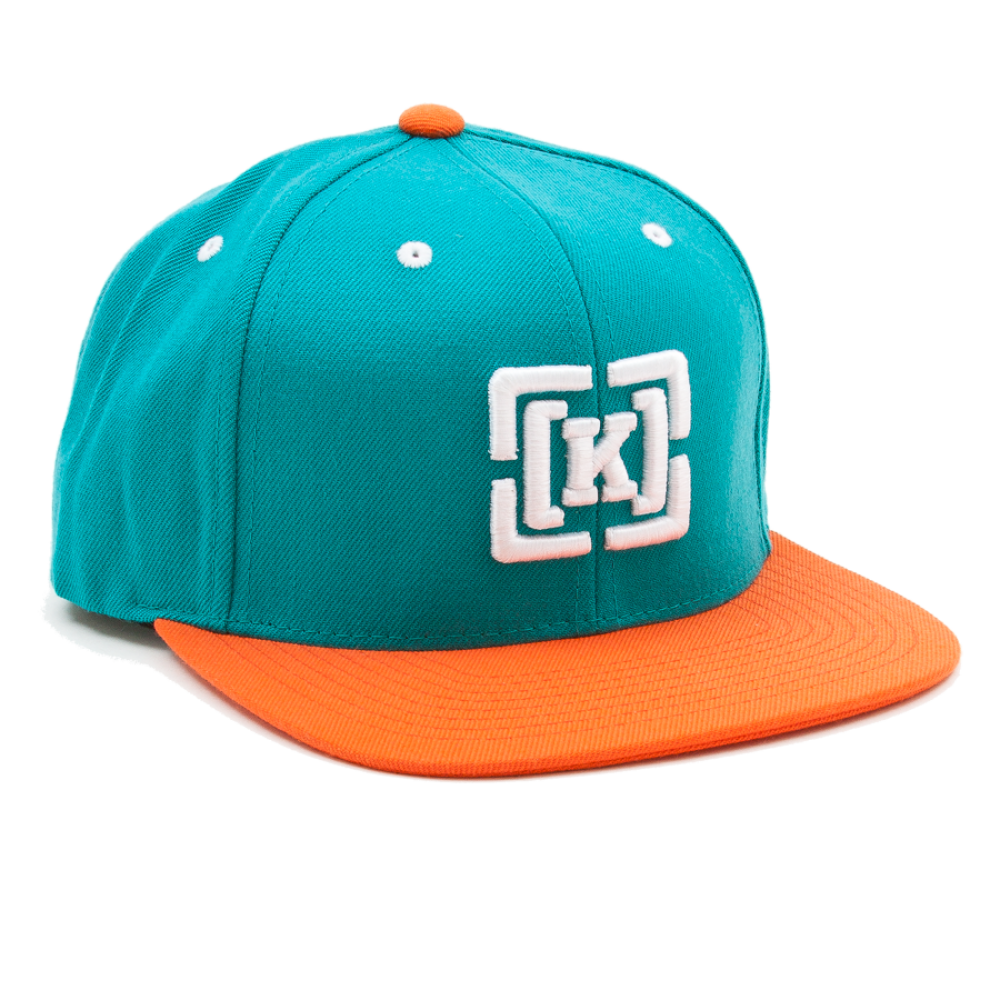 Stylish Cap With White K Logo PNG Image
