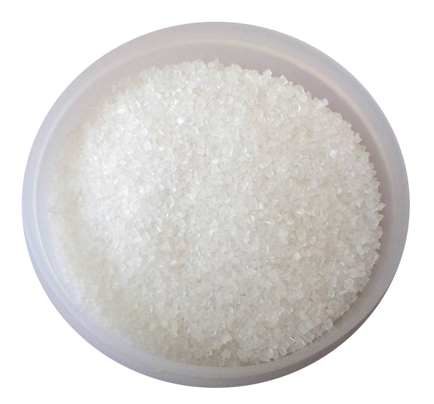 Bowl with Sugar Top View PNG Image