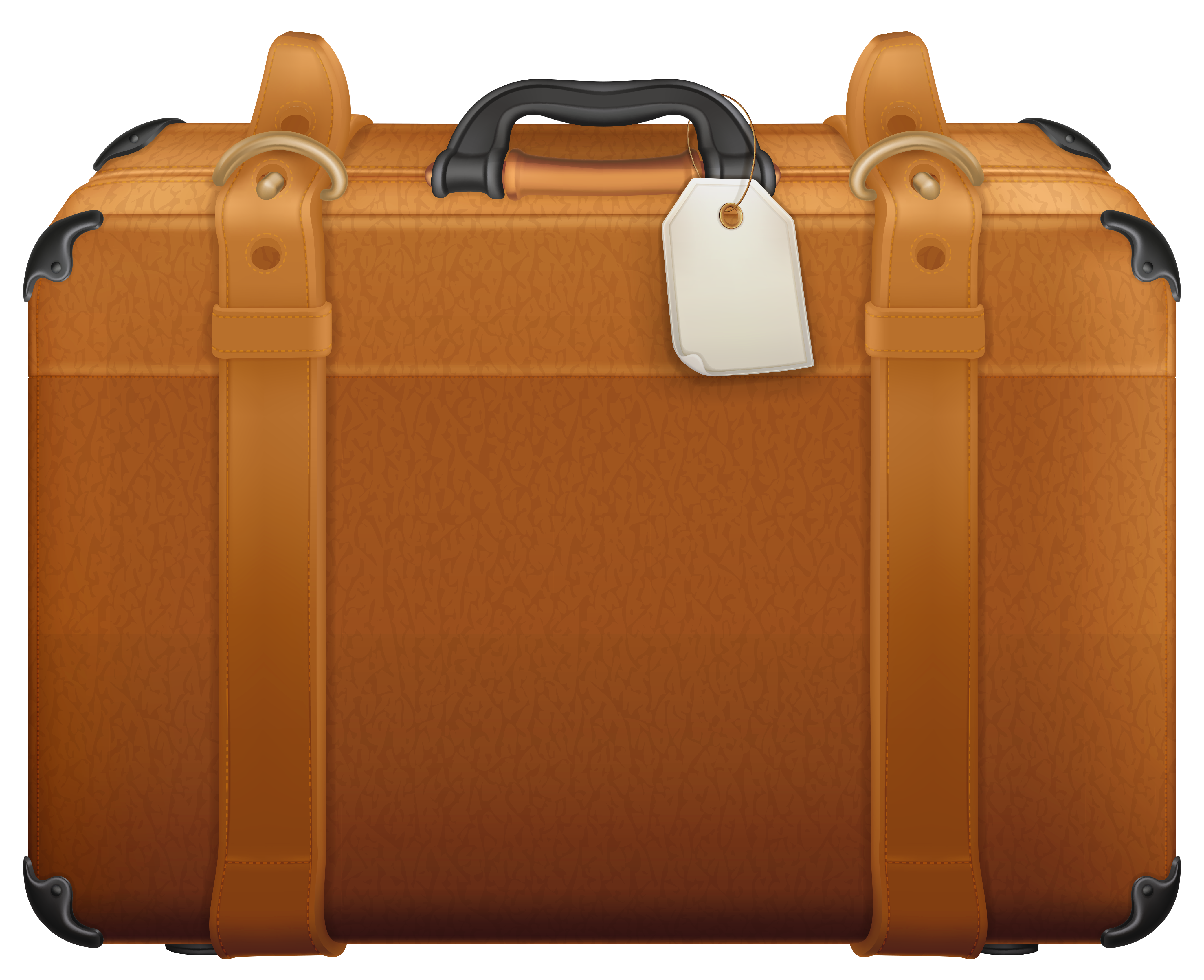Suitcase Brown PNG Image