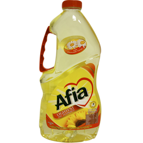 Afia Sunflower Oil PNG Image