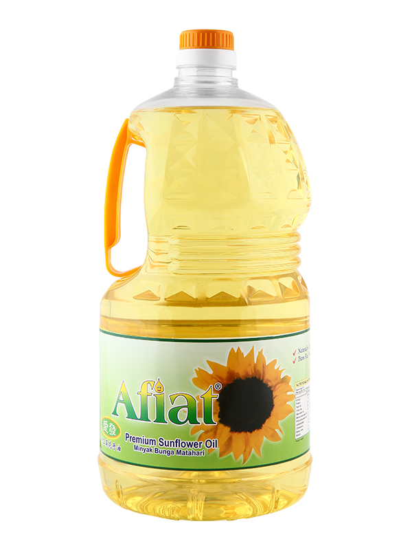 Afiat Sunflower Oil Canister PNG Image