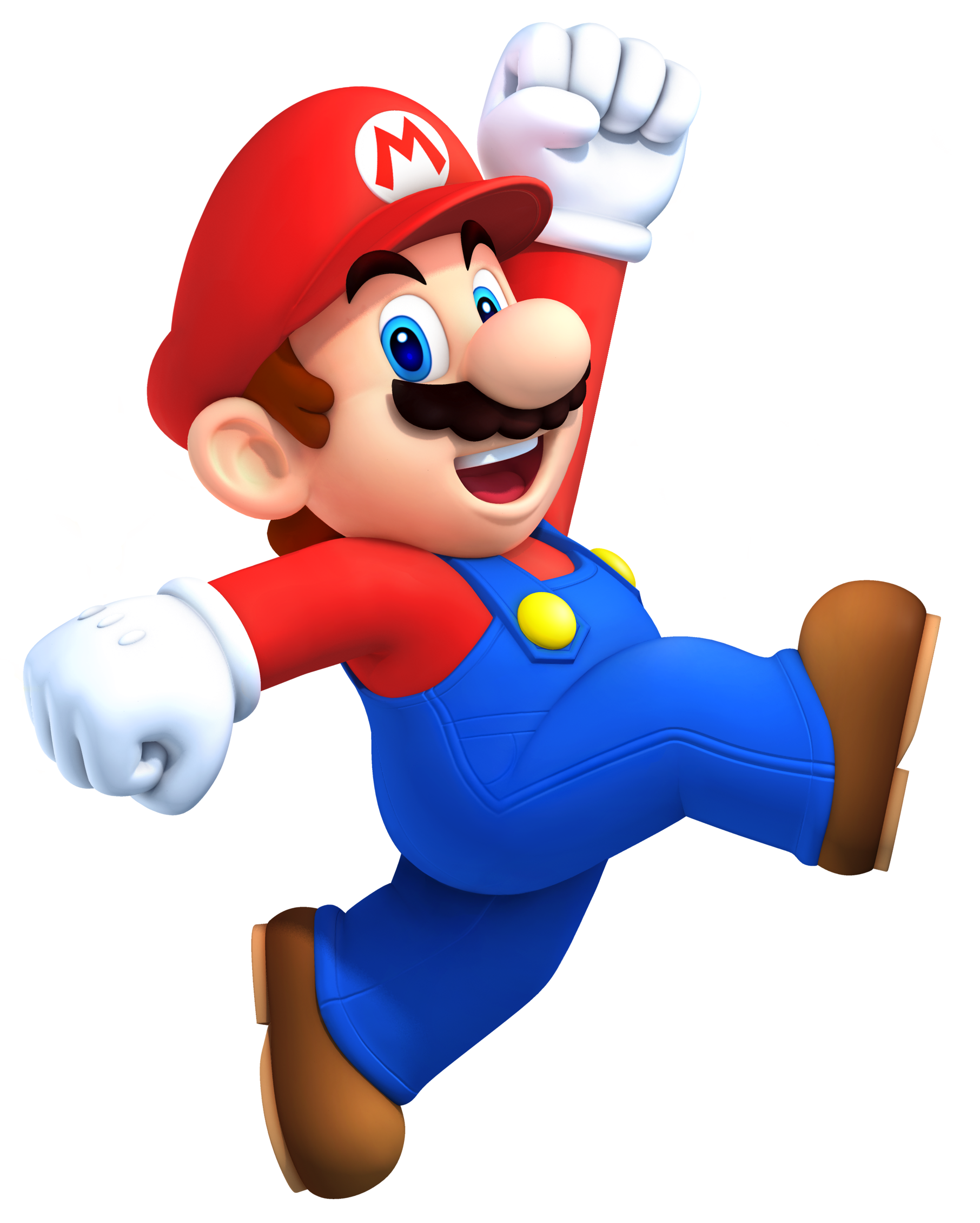 Super Mario Jumping PNG Image.