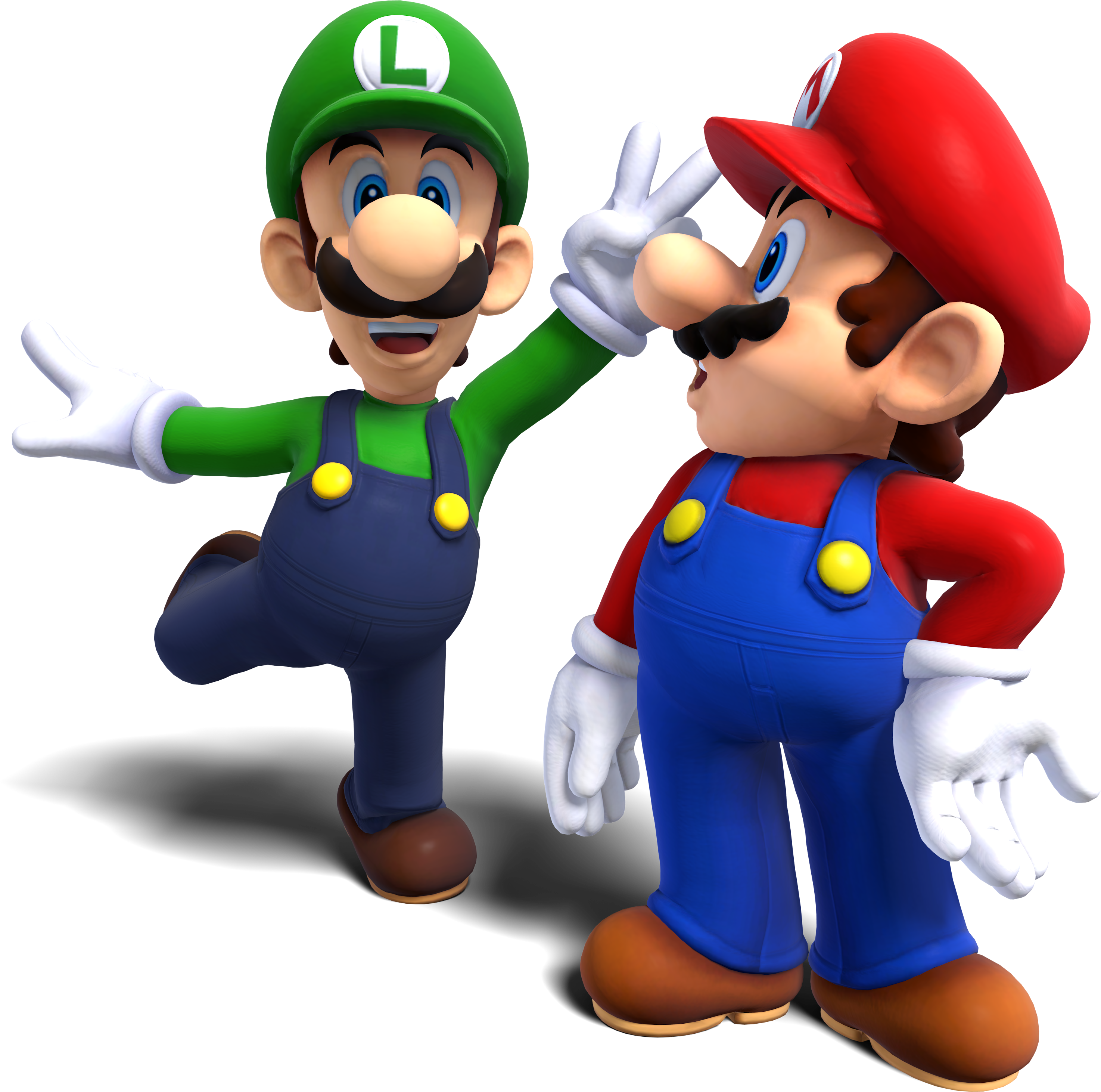 Super Mario & Luigi PNG Image