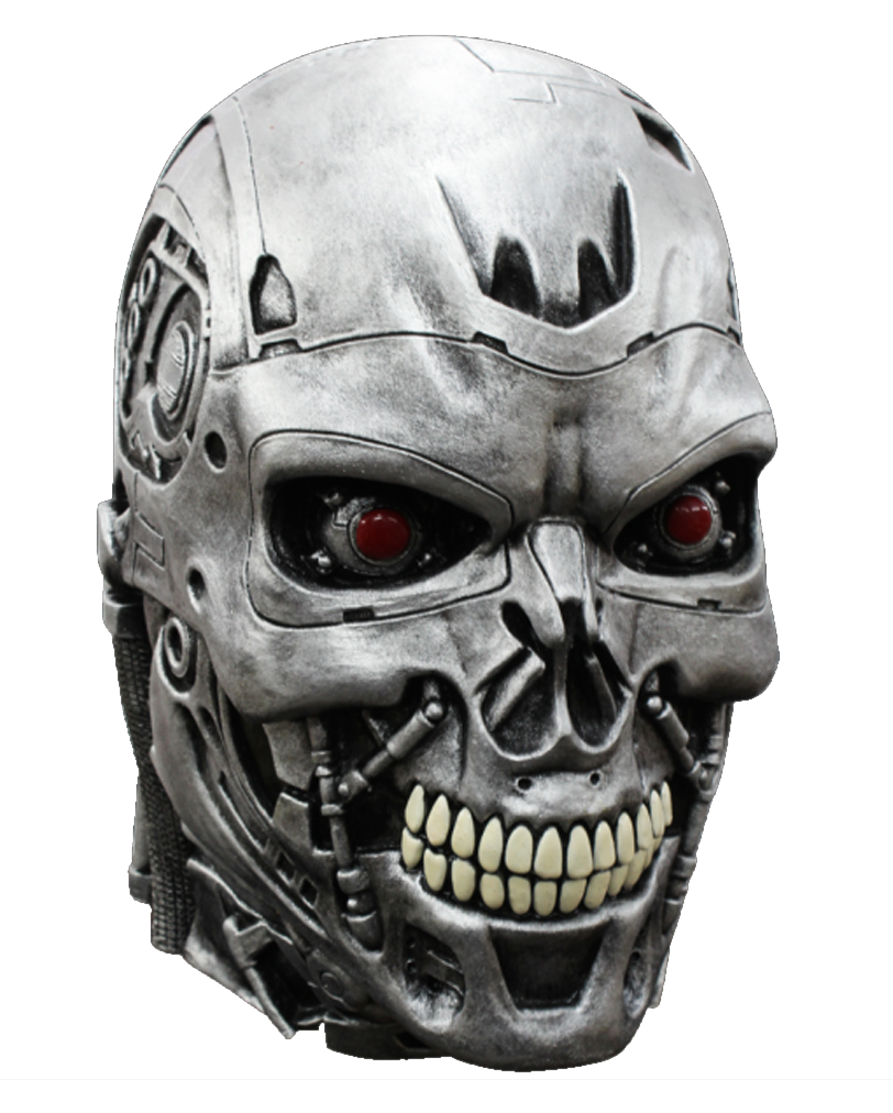 Terminator Skull PNG Image