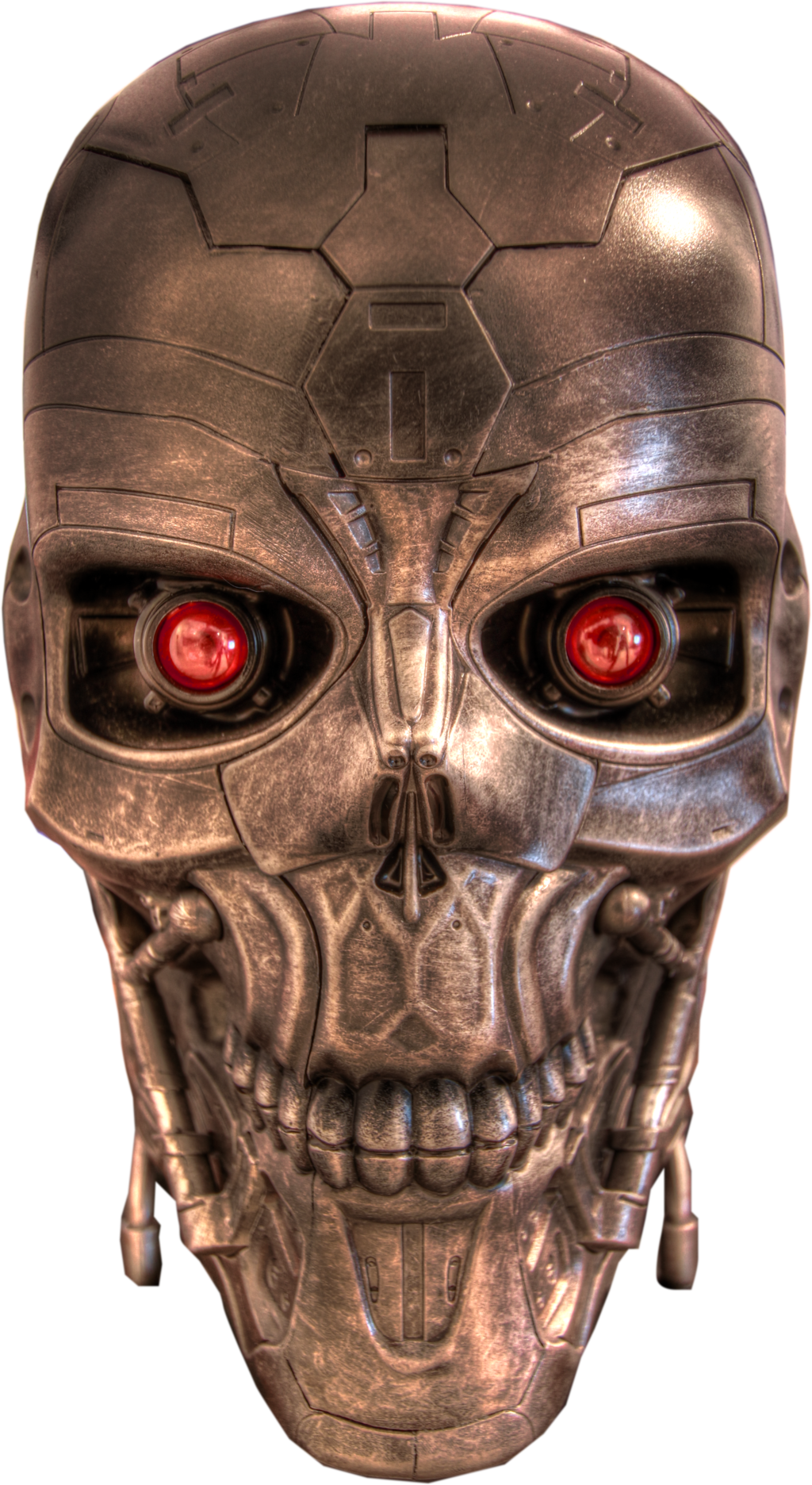 Terminator Skull PNG Image