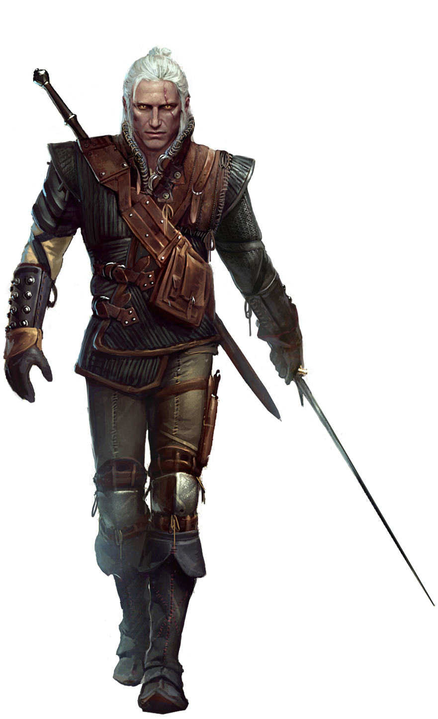 The Witcher 3  Geralt PNG Image