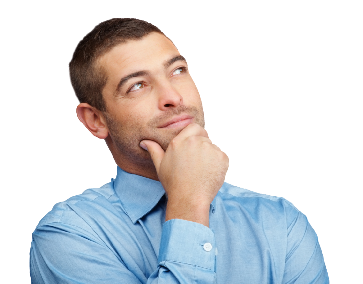 Download Thinking Man Png Image For Free