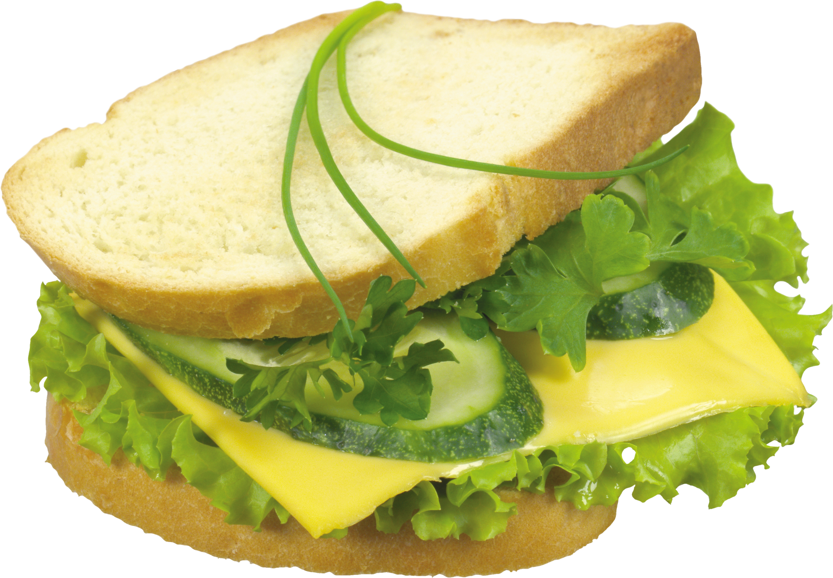Toast with cheese PNG Image