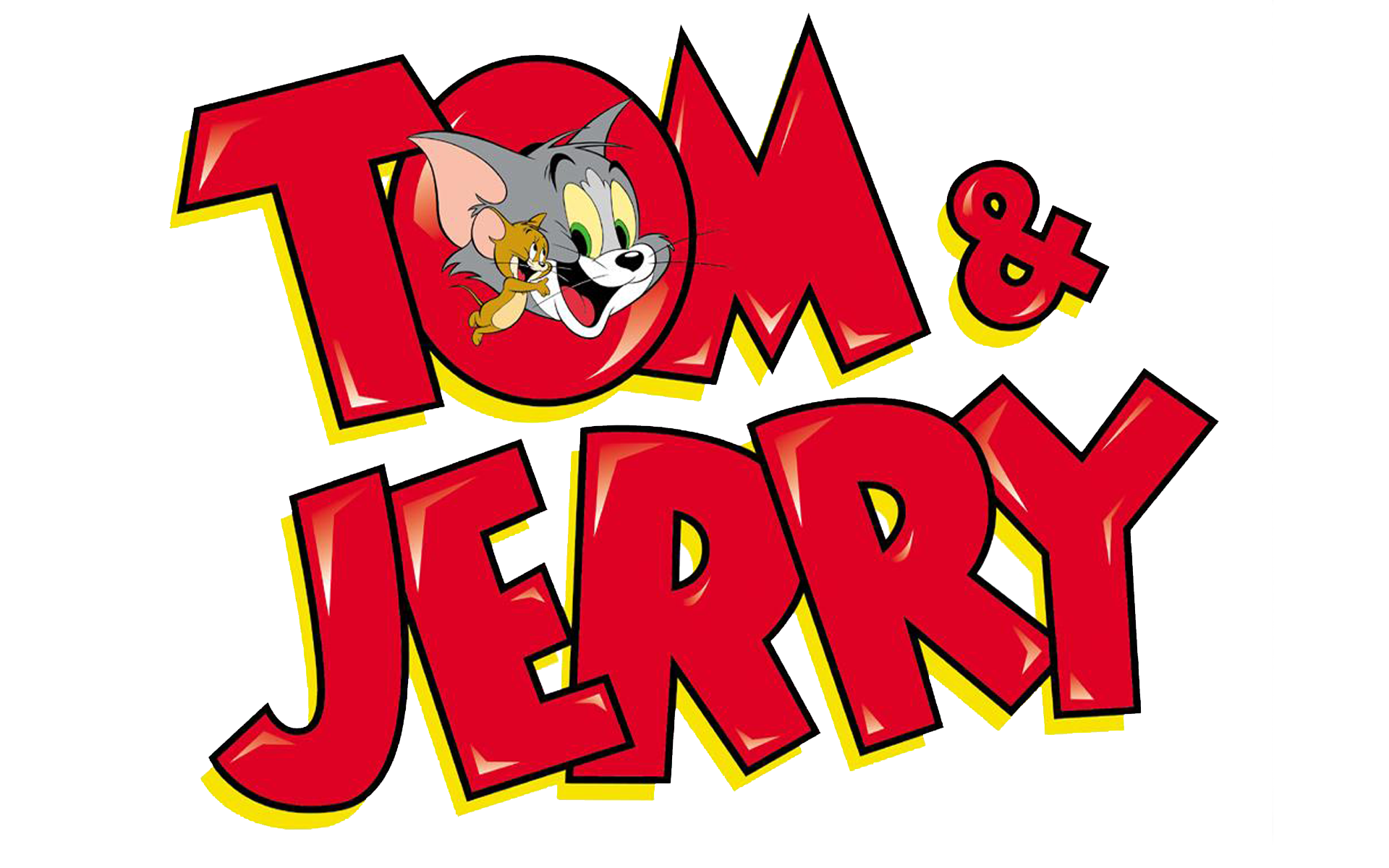 Tom And Jerry Cartoon Logo PNG Image