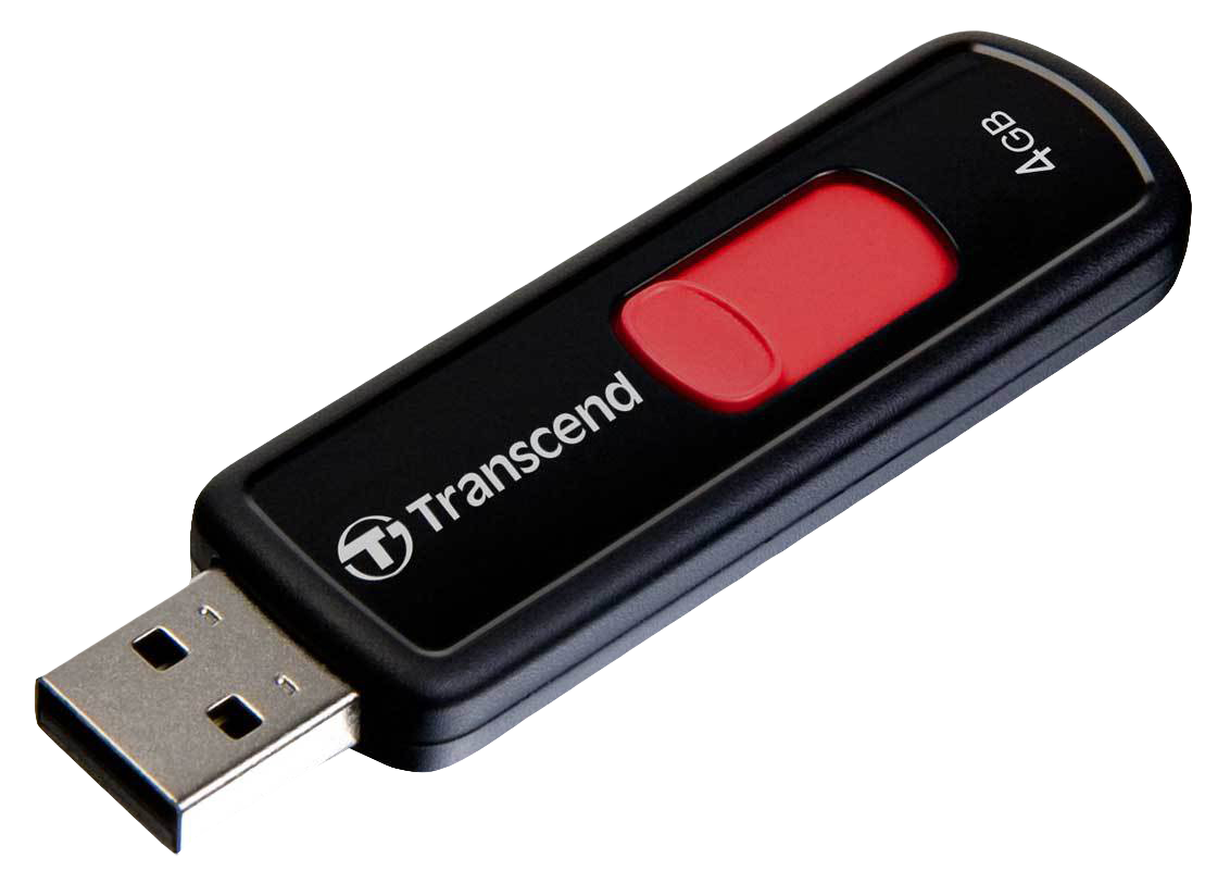 Transcend USB Pen Drive PNG Image