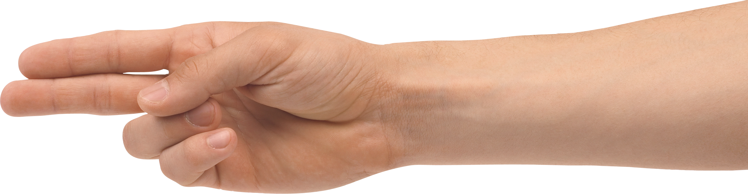 Two Finger Hand PNG Image