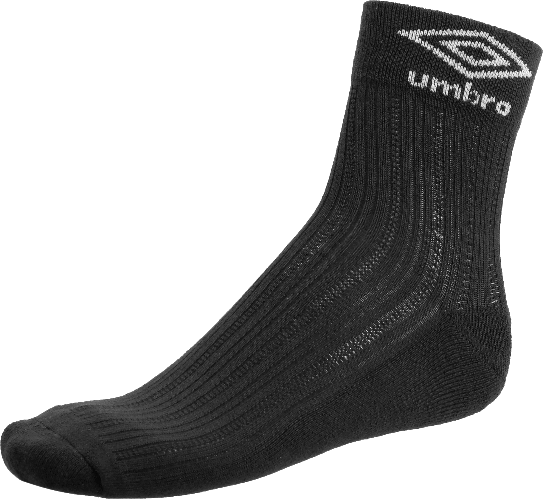 Umbro Black Socks PNG Image