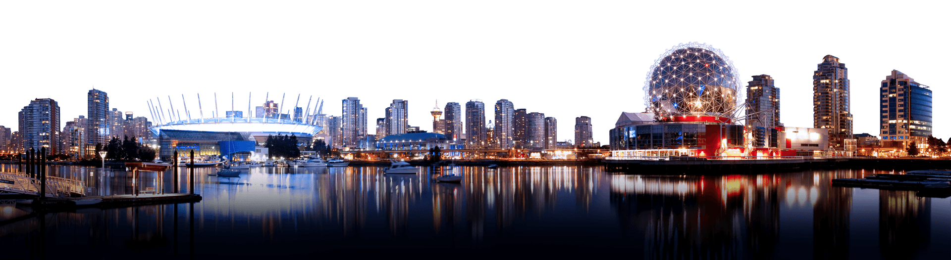 Vancouver City Skyline PNG Image