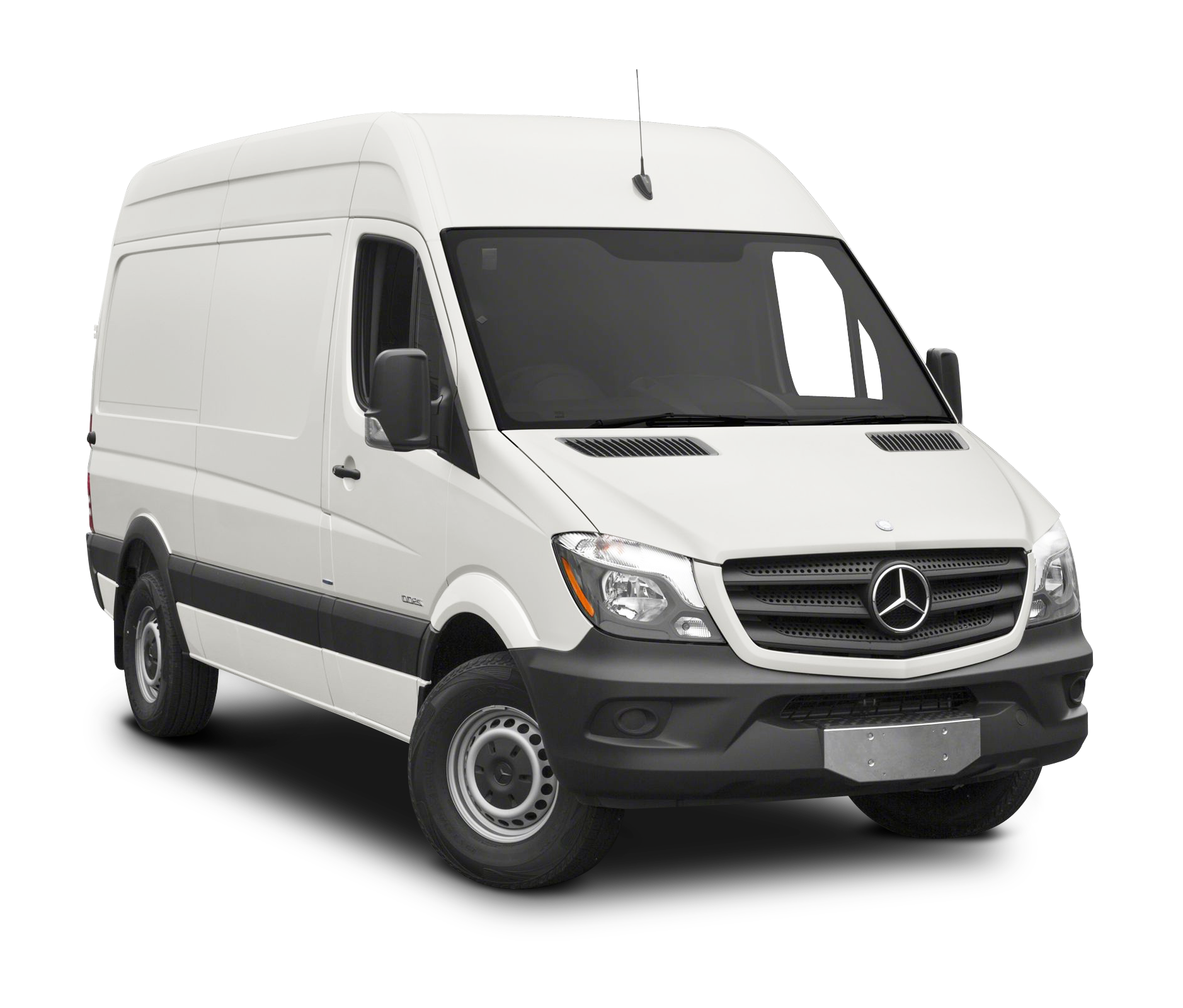 white delivery van png