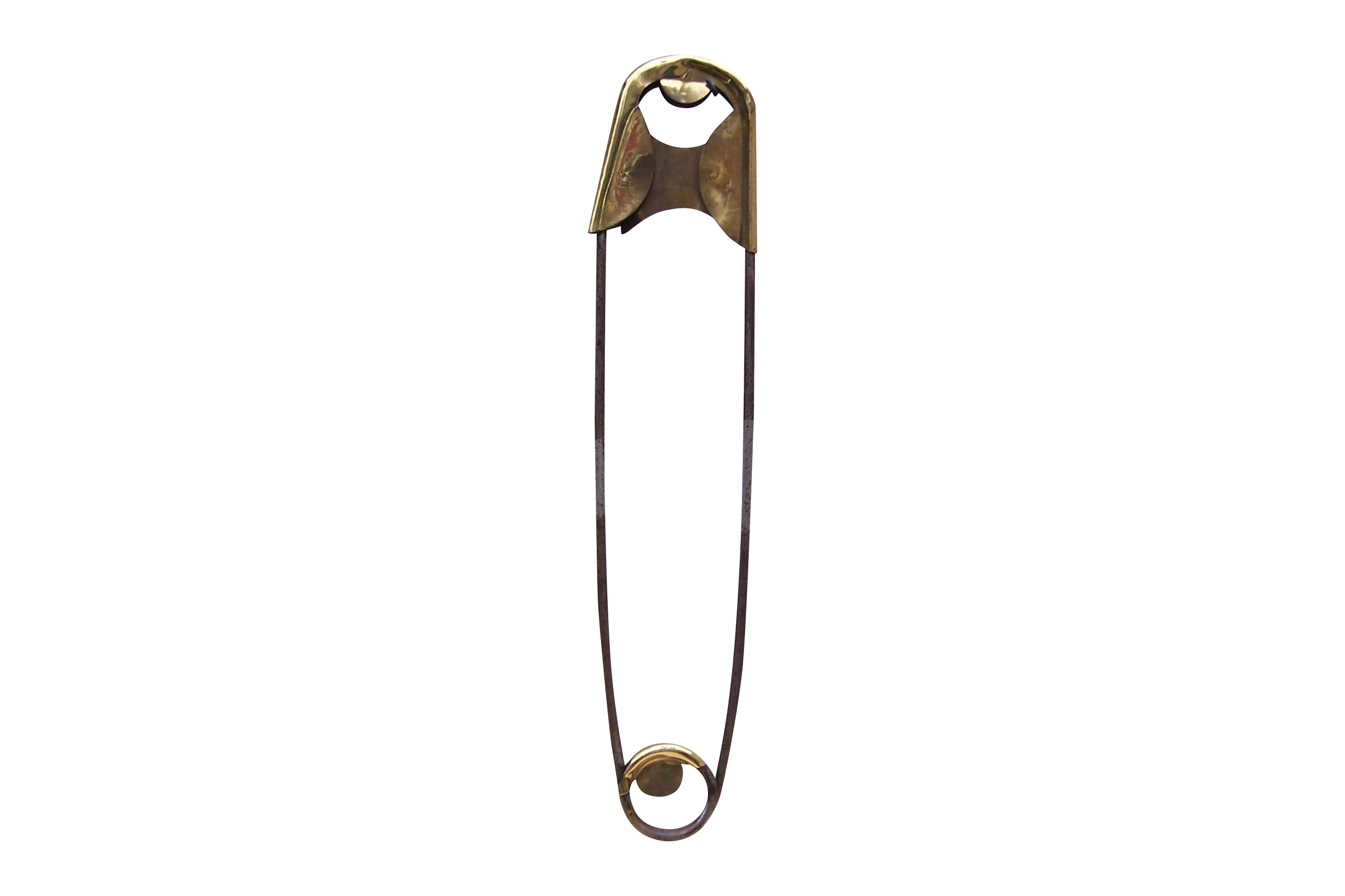 Vintage Giant Safety Pin's PNG Image