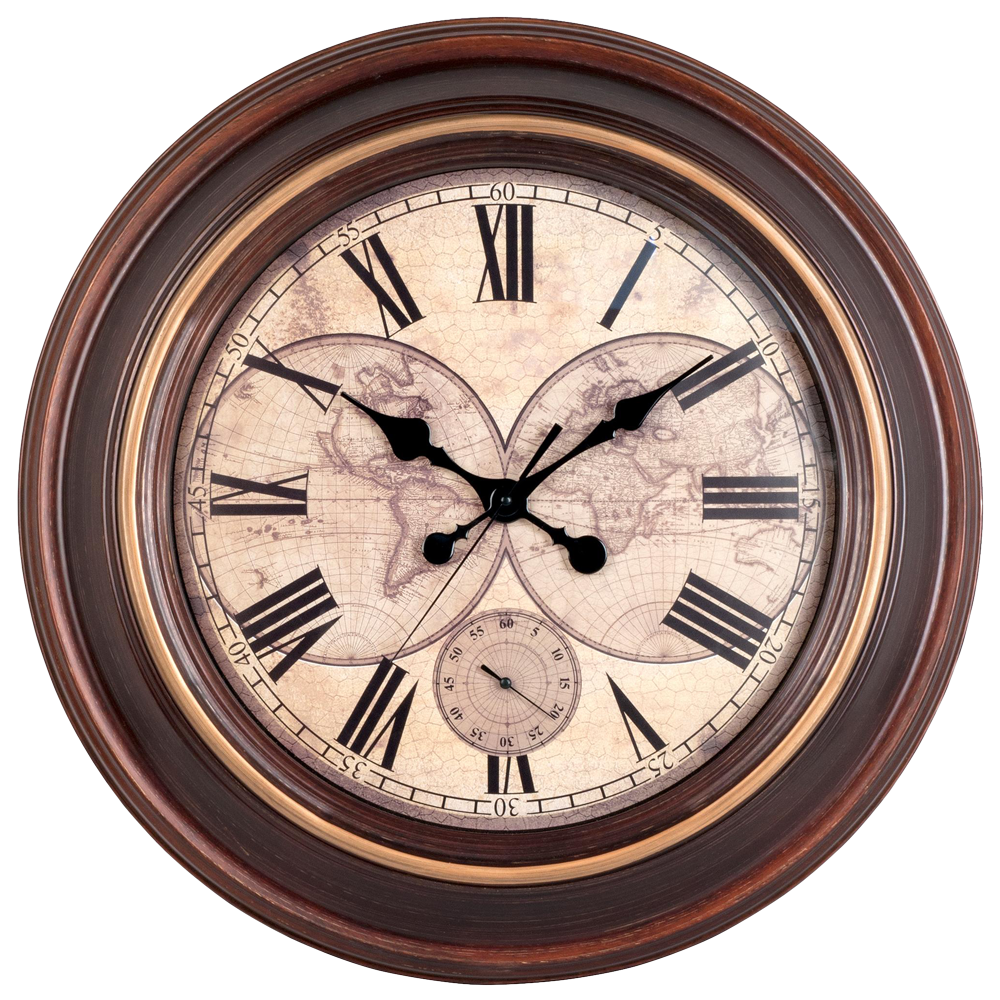 Vintage Wall Clock PNG Image - PurePNG | Free transparent ...