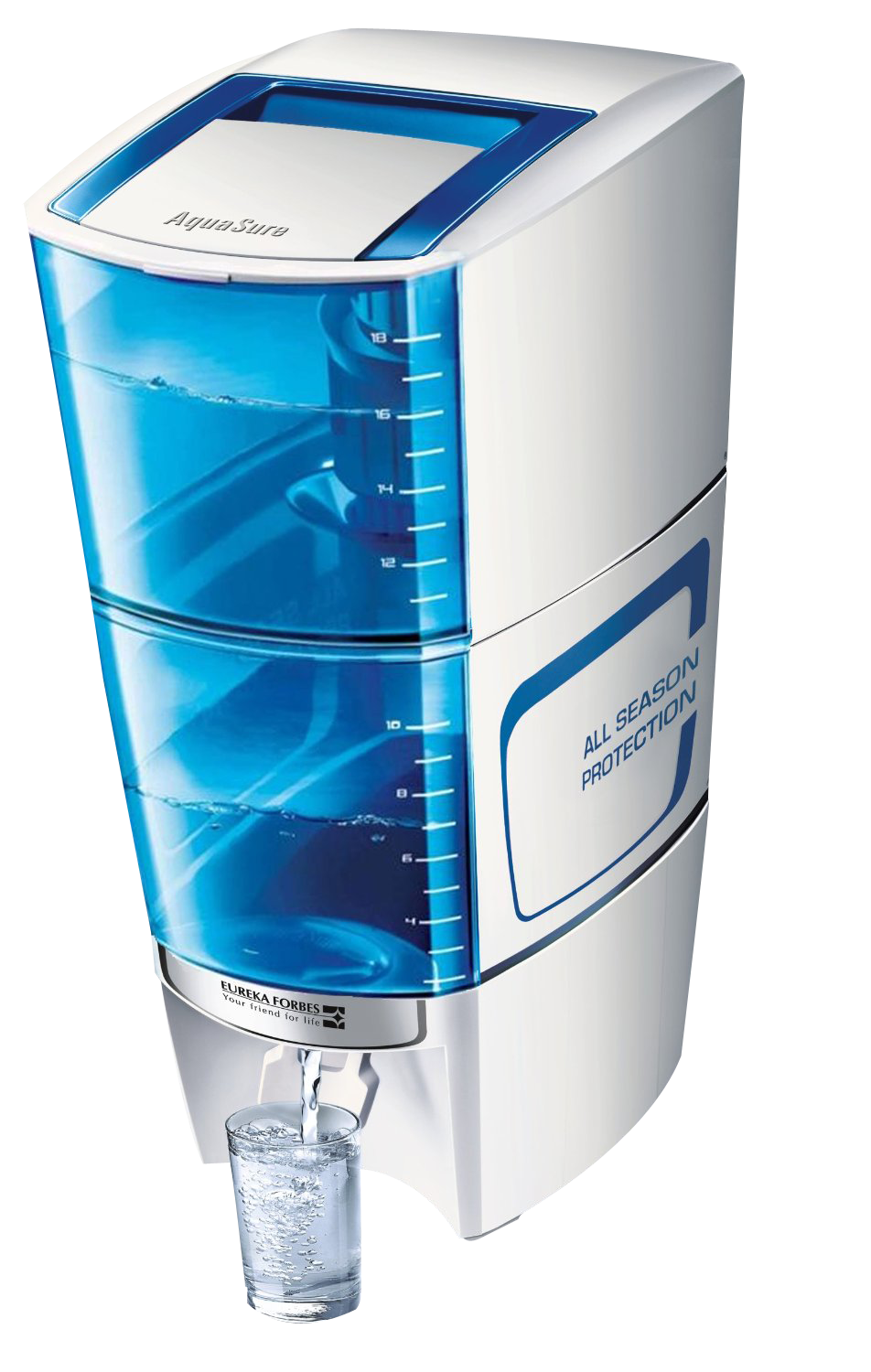 Water Purifier with Glass
