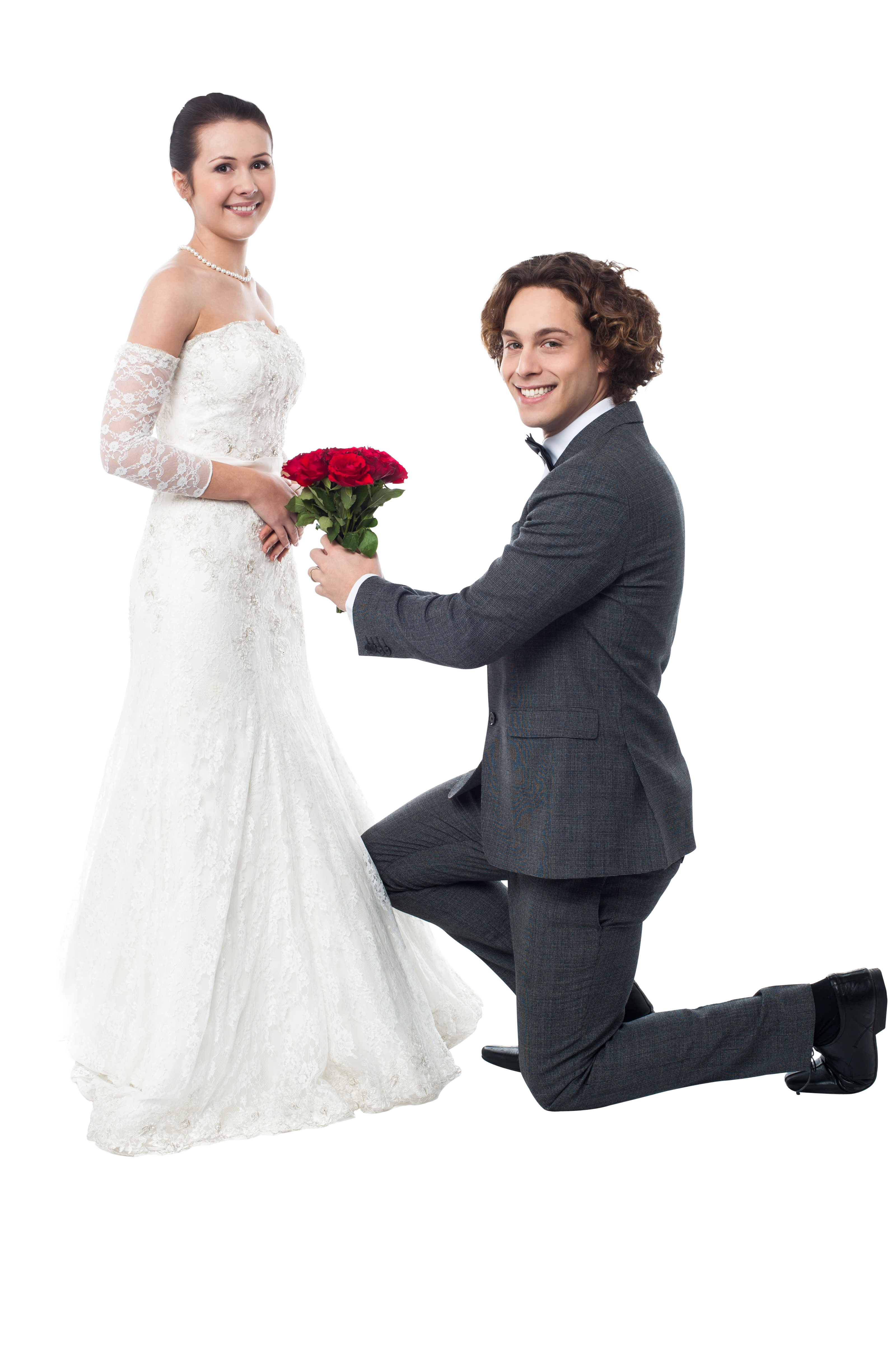 Download Wedding Couple PNG Image for Free