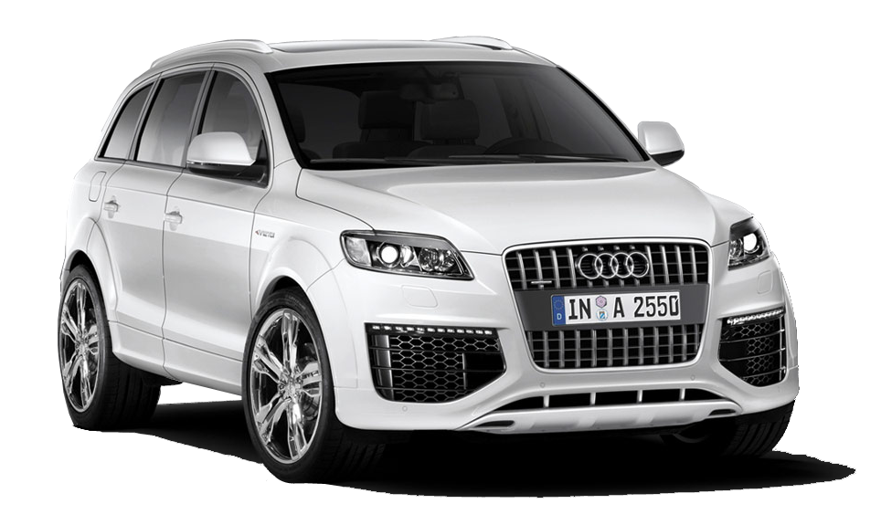 White Audi PNG Image