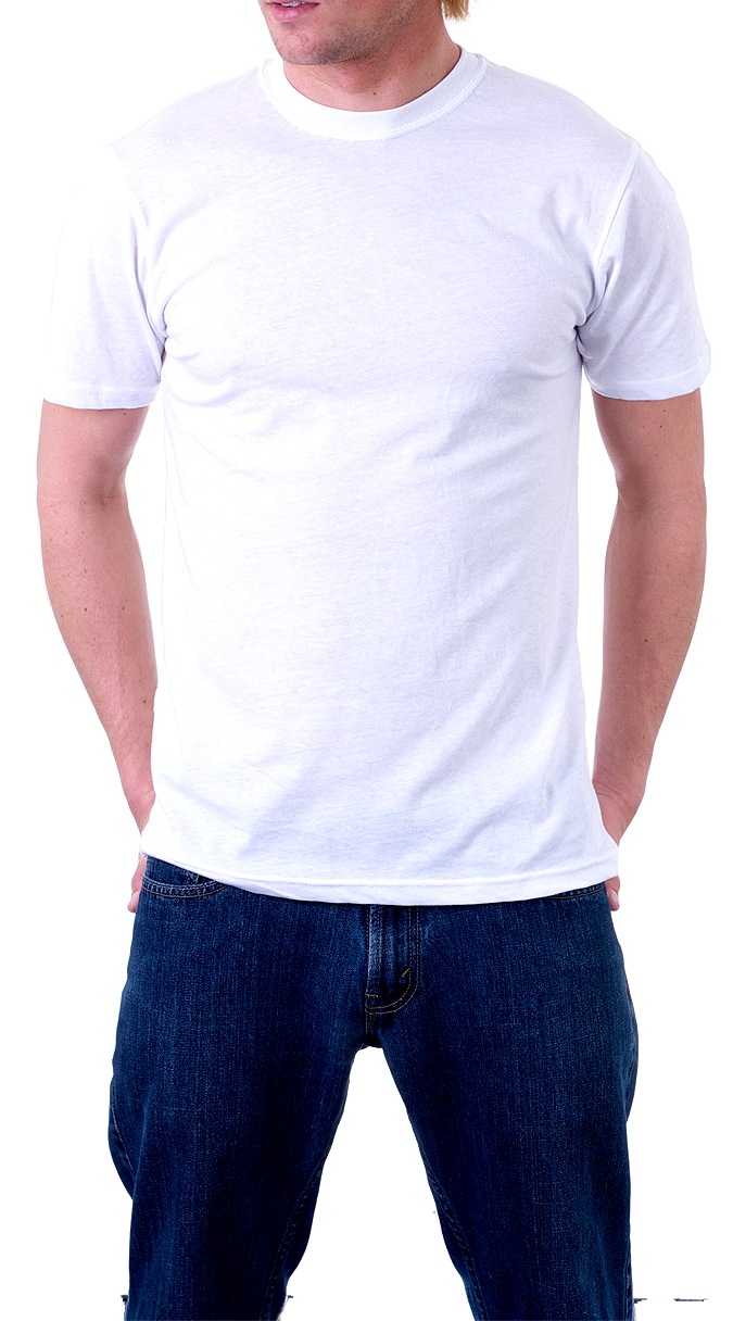 White T-Shirt PNG Image