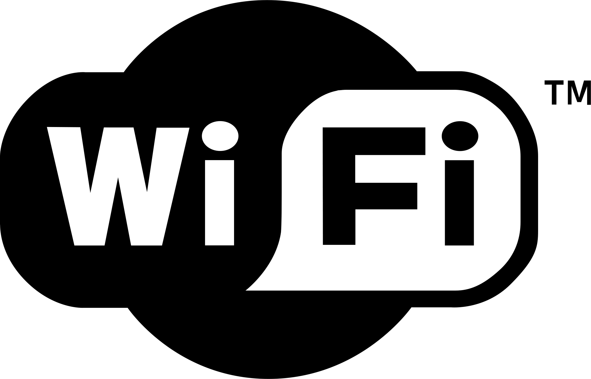 Wifi Icon Black PNG Image