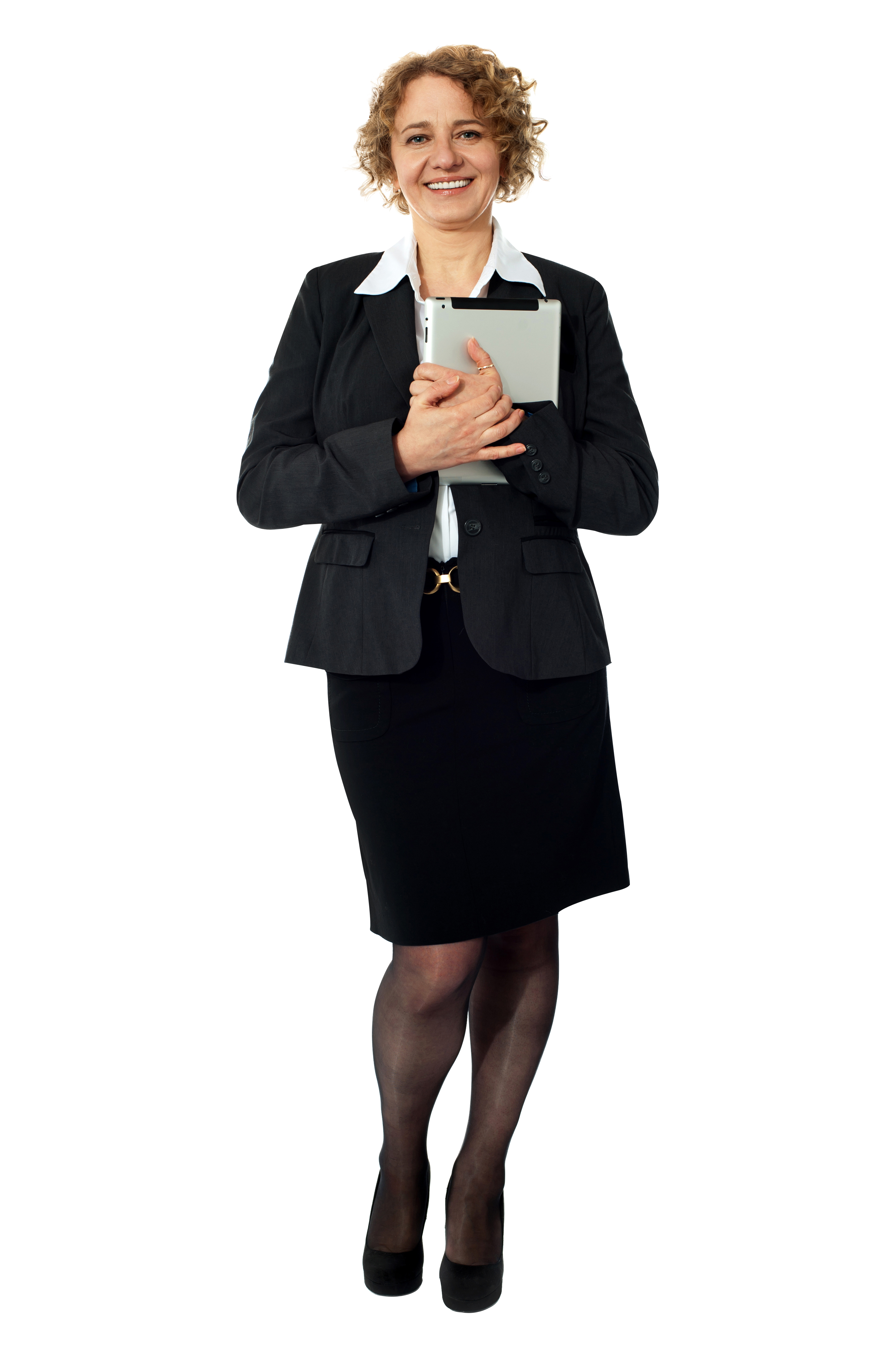 Women In Suit PNG Image