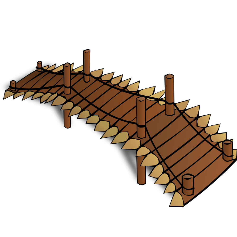 Wooden Bridge PNG Image