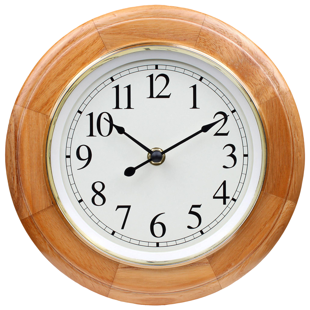 Wooden Wall Clock PNG Image - PurePNG | Free transparent ...