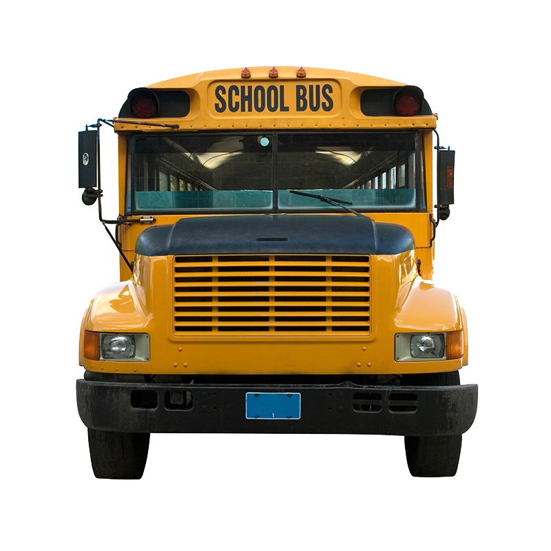Yellow Bus PNG Image