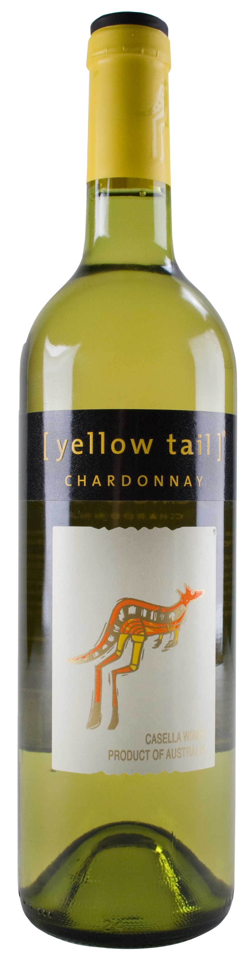Yellow Tail Wine Bottle PNG Image