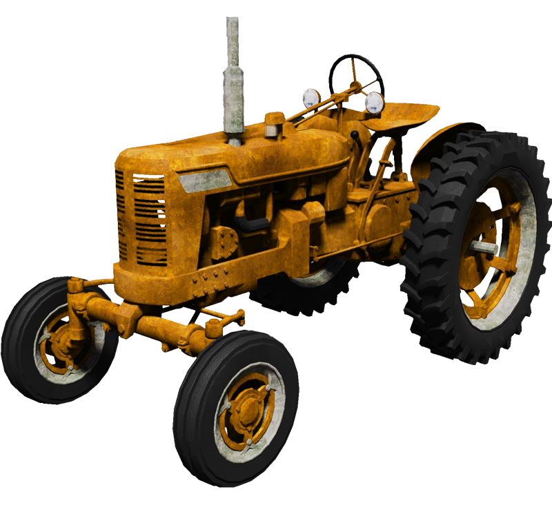 Yellow Tractor
