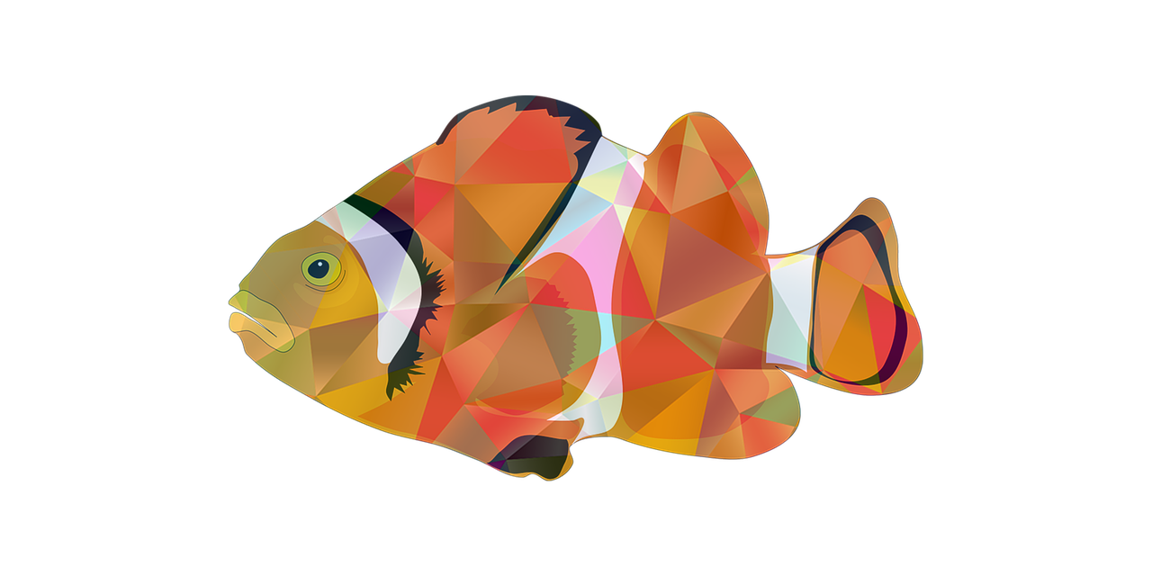 Red Fish Concept PNG Image
