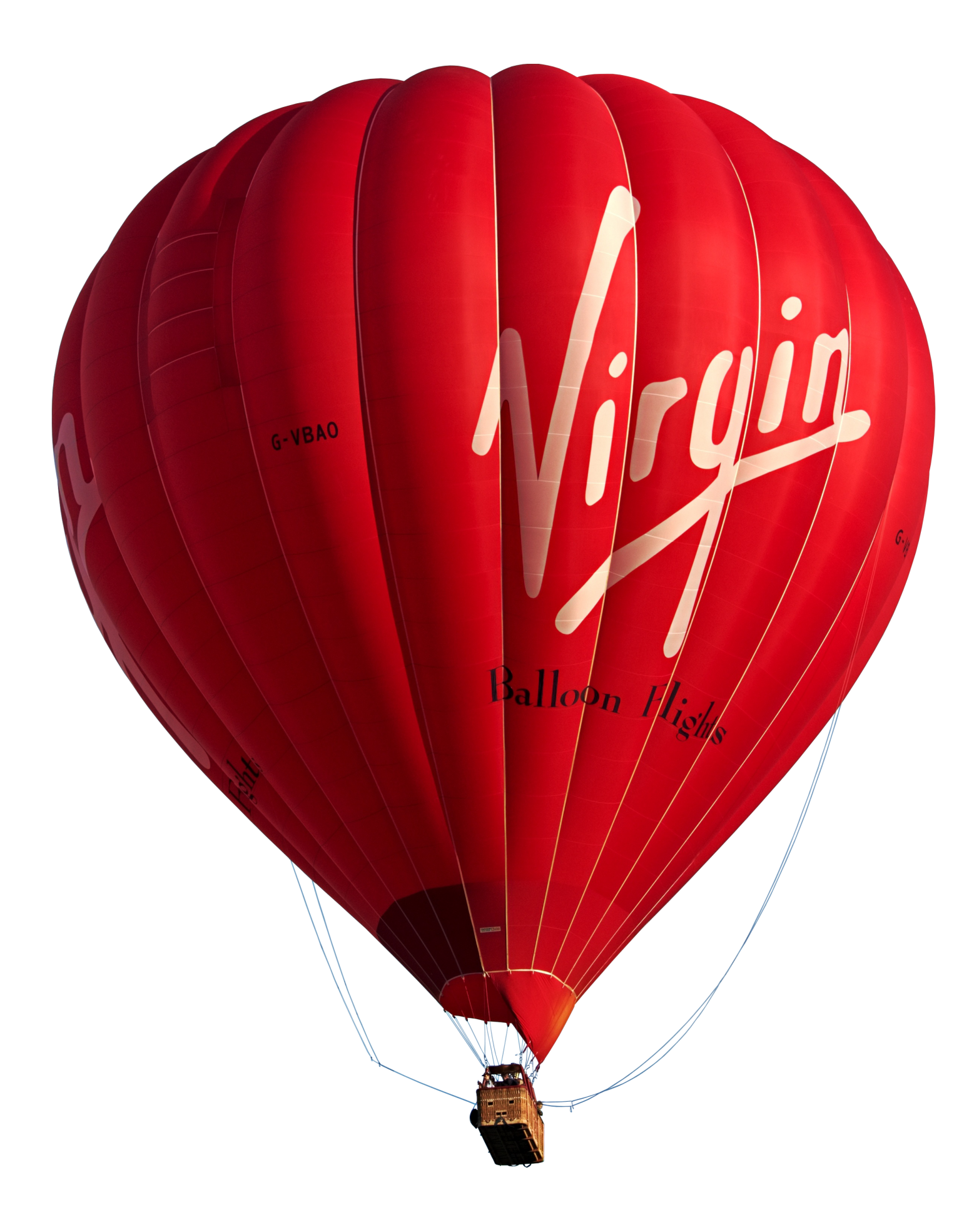 red hot-air balloon