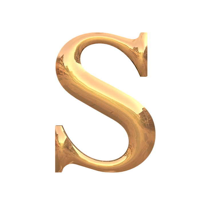 S Letter PNG Image