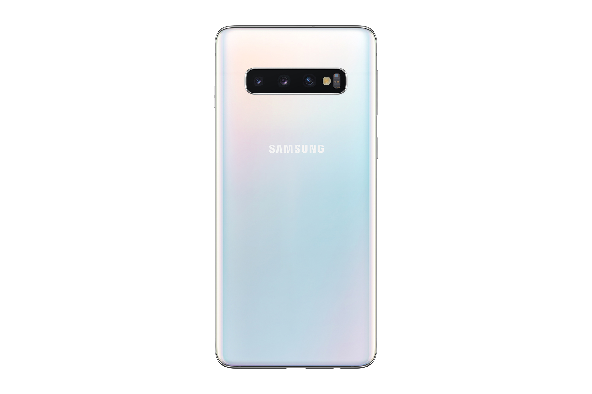 Samsung Galaxy S10 Prism White Back PNG Image