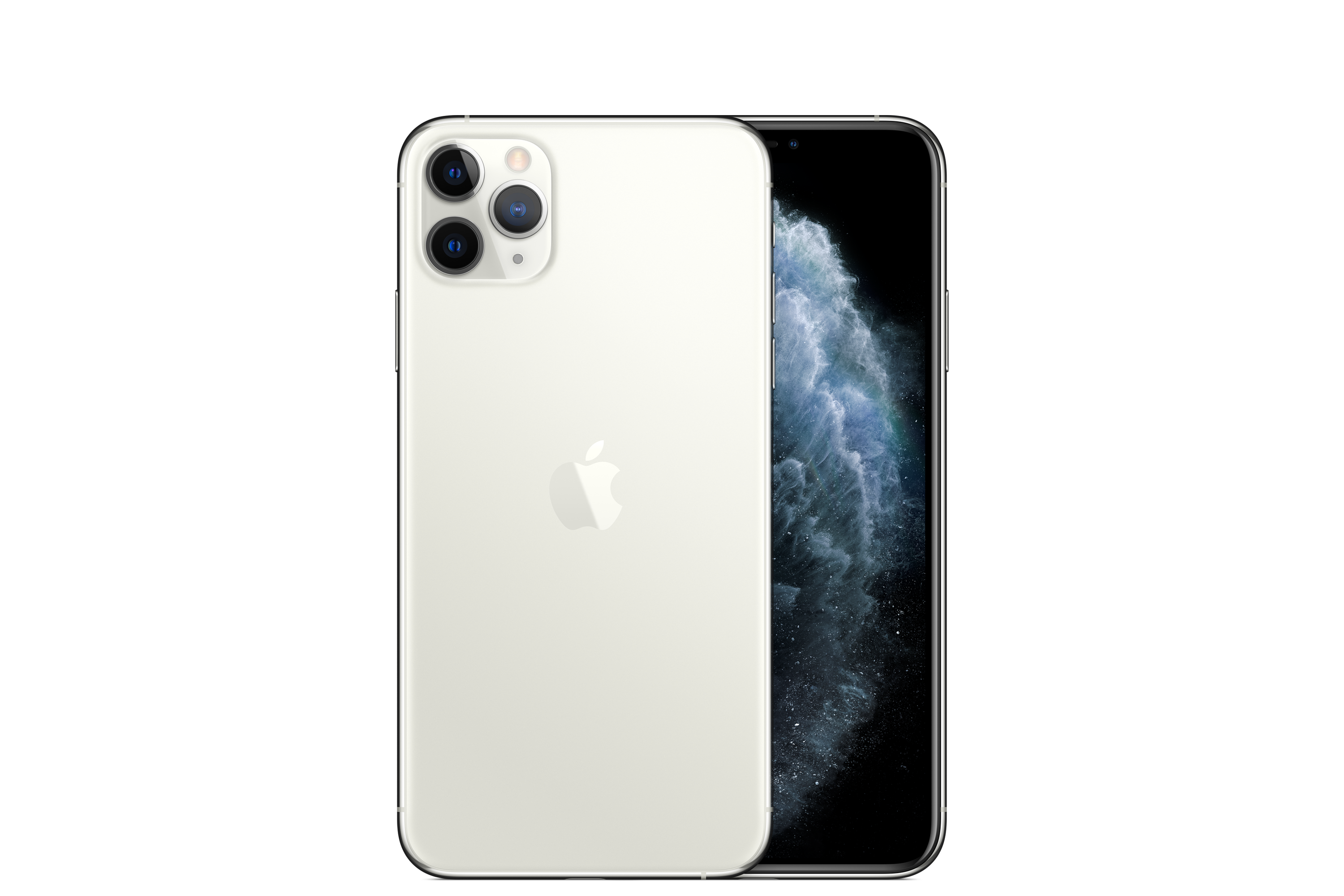 Smartphone iPhone 11 Pro Max Silver PNG Image