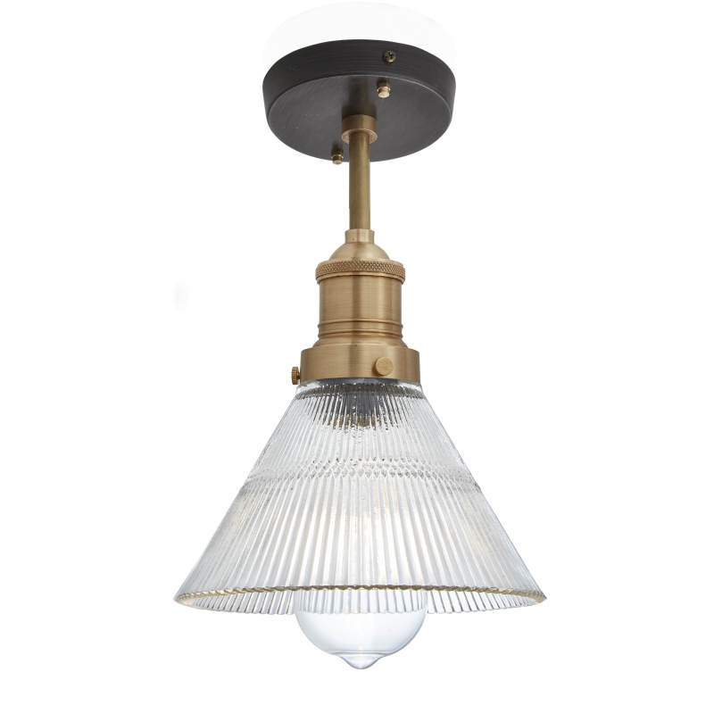 Stylish Glass Lamp Light PNG Image