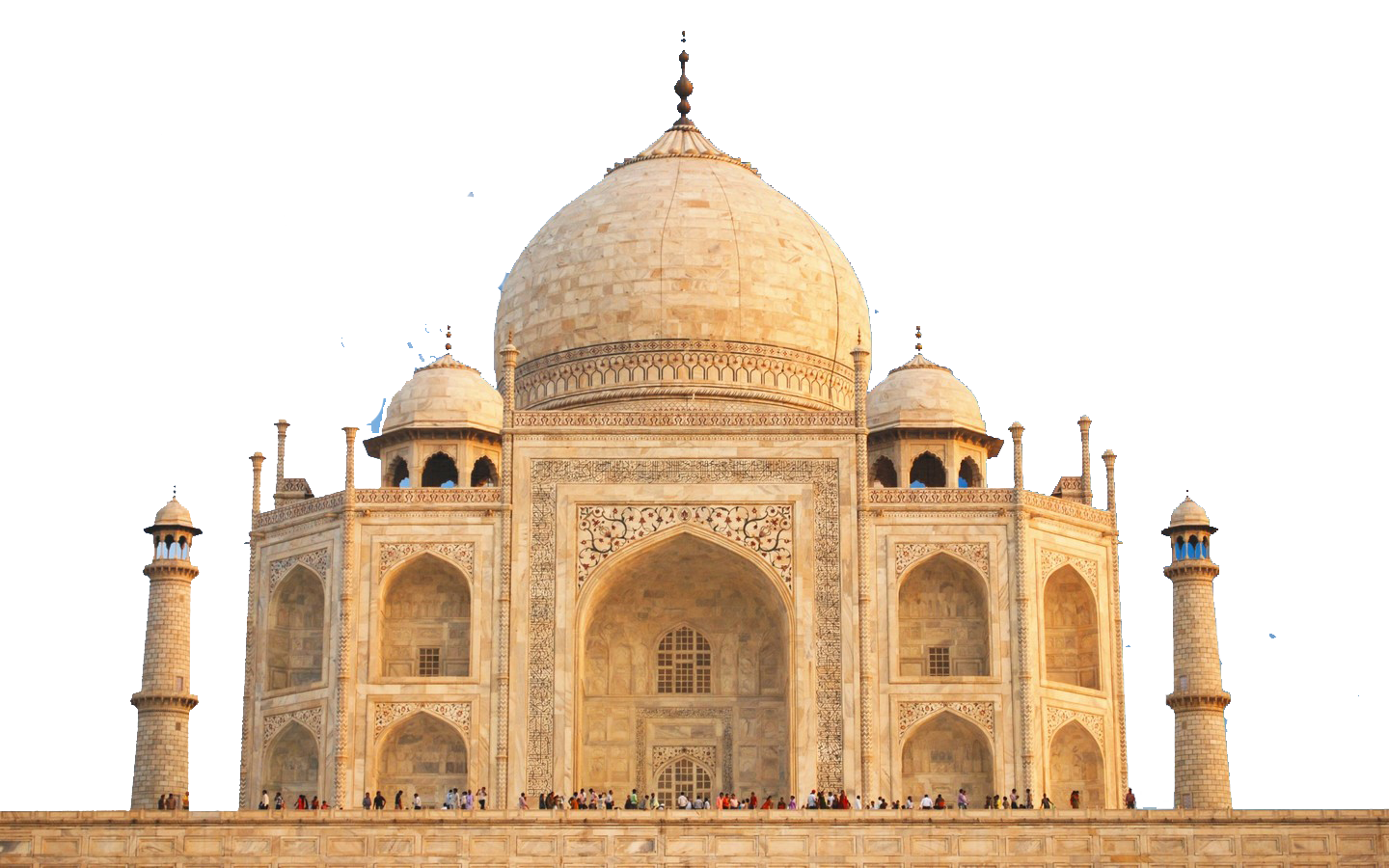 Taj Mahal - India PNG Image