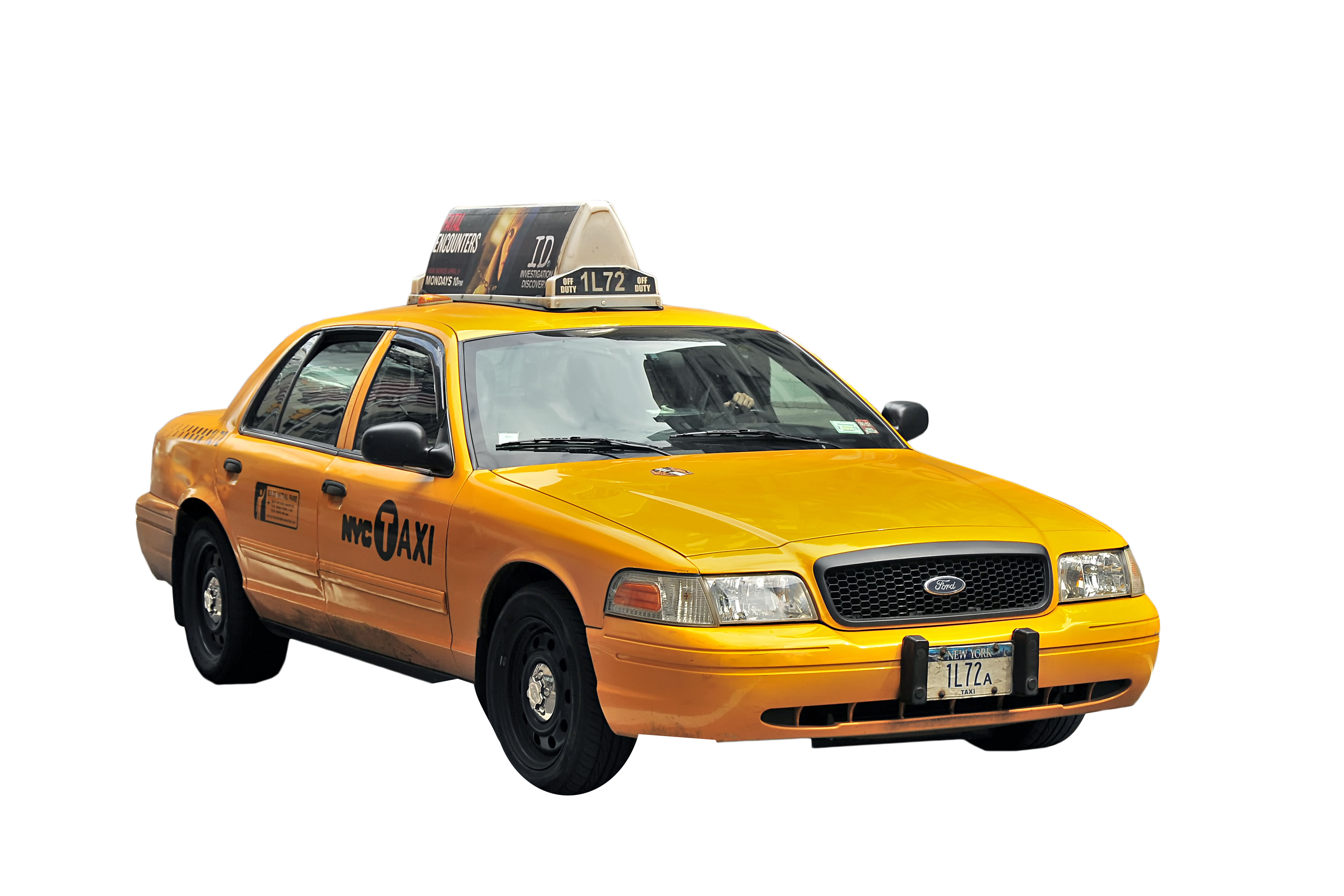 1995er Ford Crown Victoria New York Taxi PNG Image