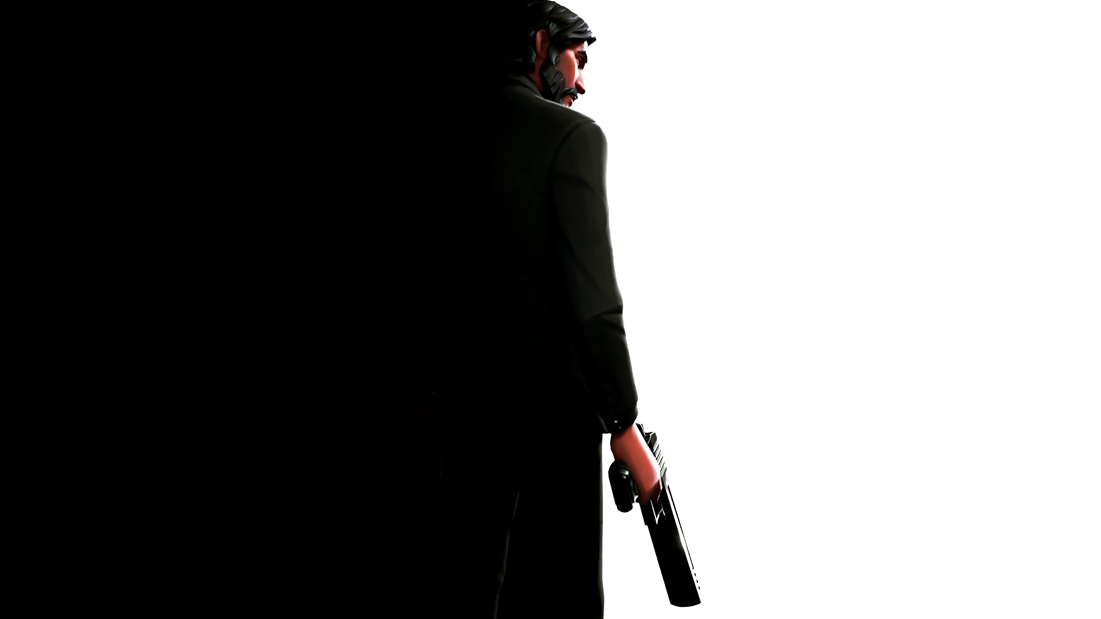 The Reaper Half Black Fornite PNG Image