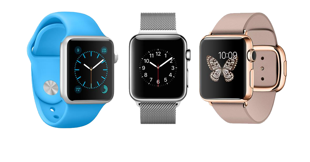 Three iwatch PNG Image