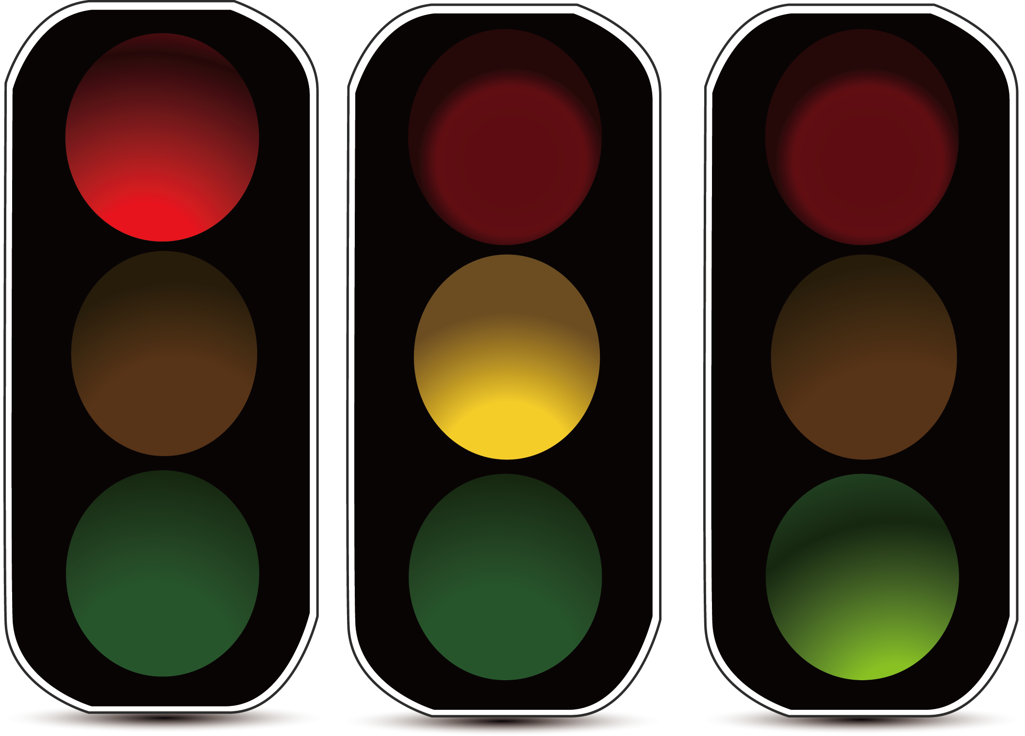 Traffic Lights PNG Image