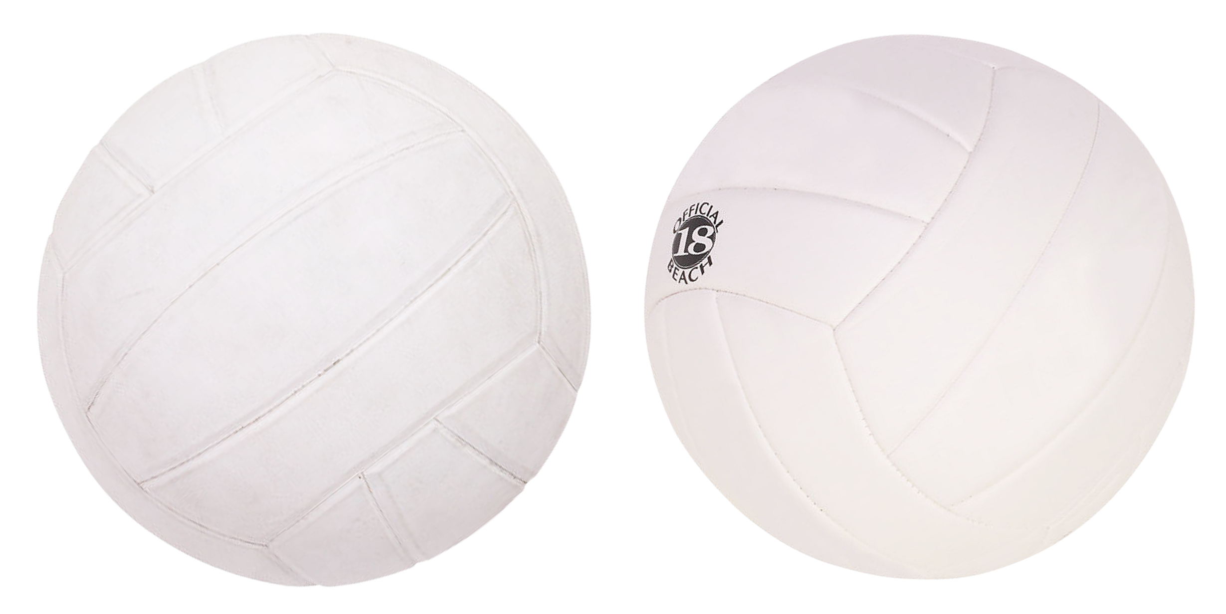 Two Volleyballs