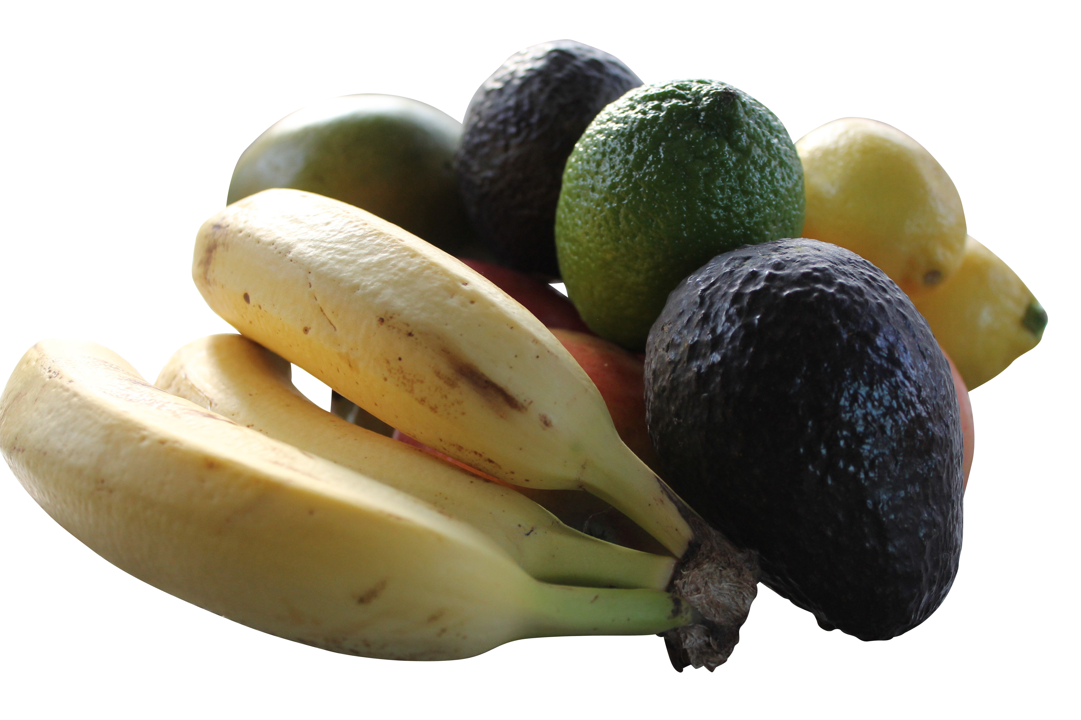 Unpeeled Mixed Fruits PNG Image
