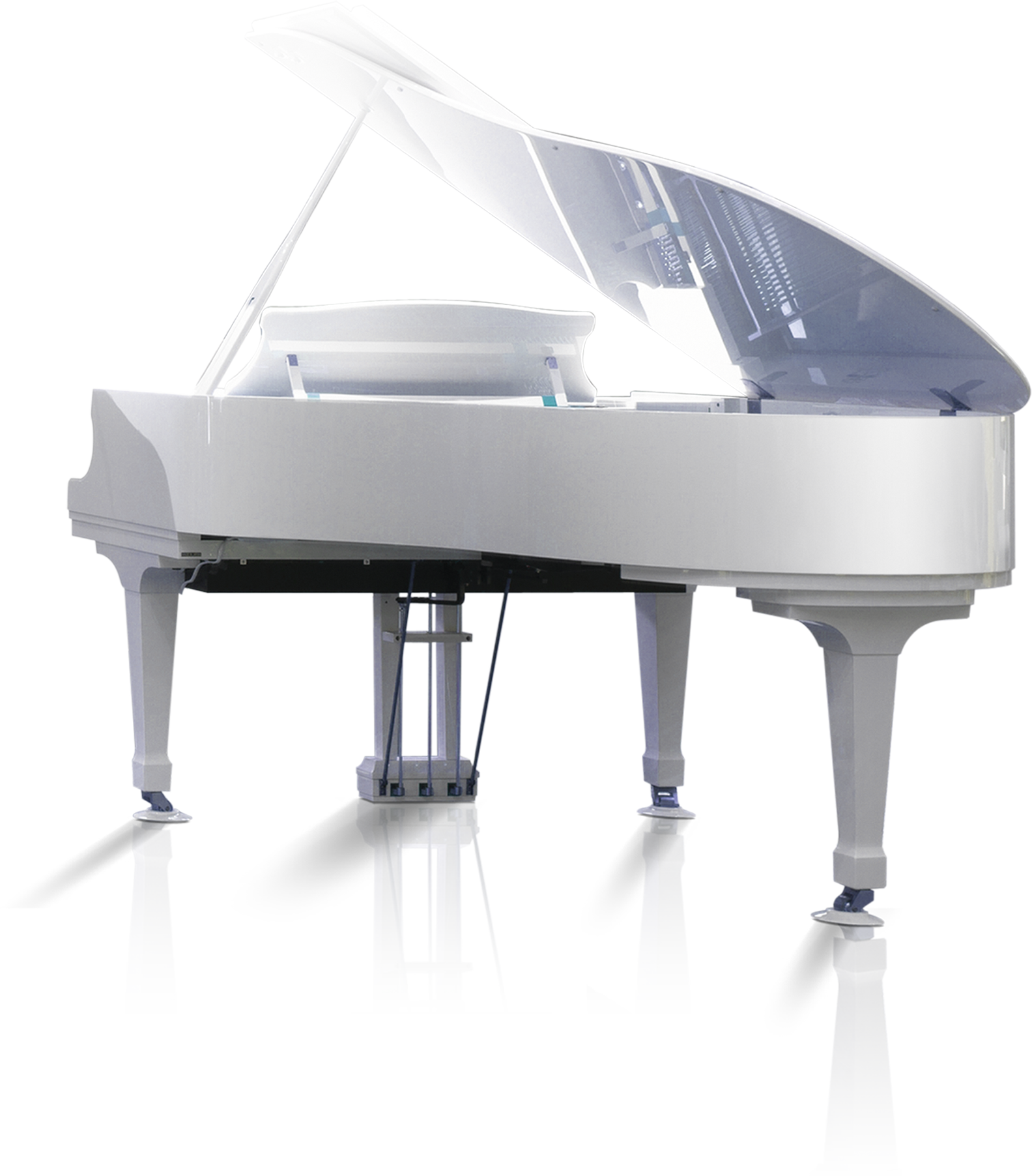 White Piano PNG Image